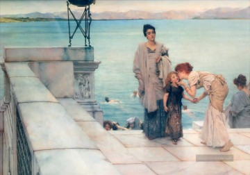  romantische - ein Kuss romantische Sir Lawrence Alma Tadema